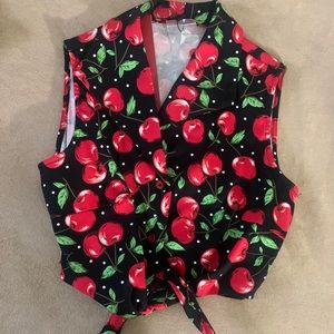 A vintage rockabilly top